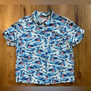 Studio Ghibli x Her Universe “Ponyo” All-Over Print Shirt – Youth Large